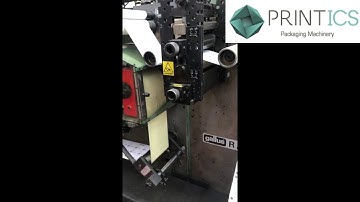 VIDEO PRINTICS U35950319 GALLUS R200B COMPLETE MANUFACTURING LINE FOR LABELS, 5 COLORS