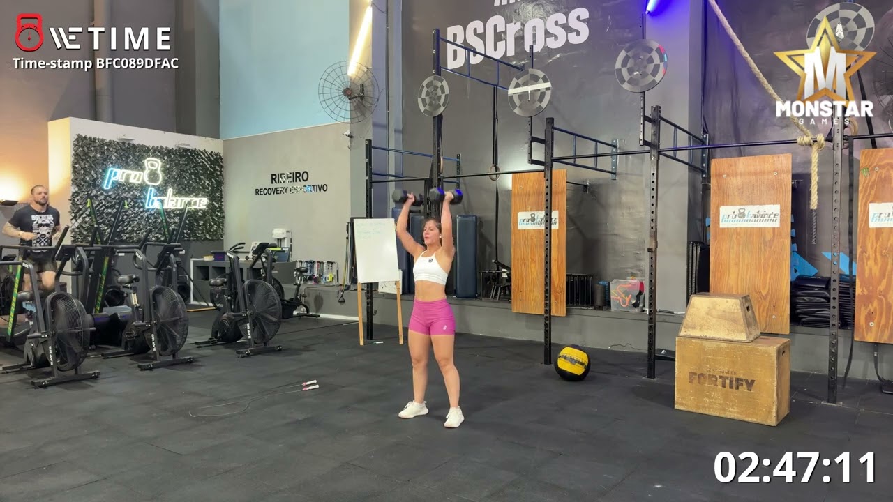 Monstar Games - Prova 1 “Wall to Wall” - Scale feminino - Thifany