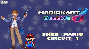 205 - SNES Mario Circuit 3 (Mario Kart 8 Deluxe) ~ Super Mario Paint