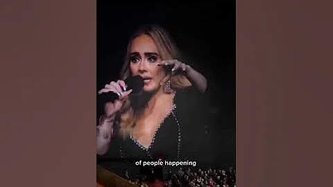 Wholesome Moment at Adele's Concert 🥺