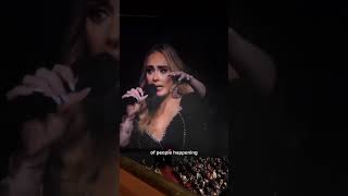 Wholesome Moment at Adele's Concert 🥺