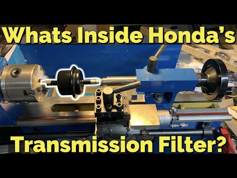 Whats Inside a 30,000 mile Honda Ridgeline Transmission Filter? - YouTube