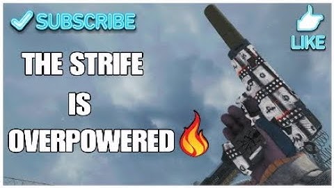 INSANE STRIFE PISTOL CLASS SETUP IN BO4?(Nuke!!)