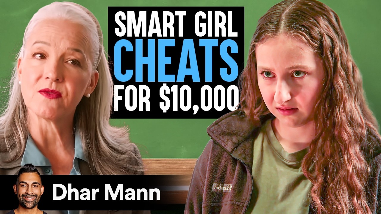 SMART GIRL CHEATS For $10,000 | Dhar Mann Studios