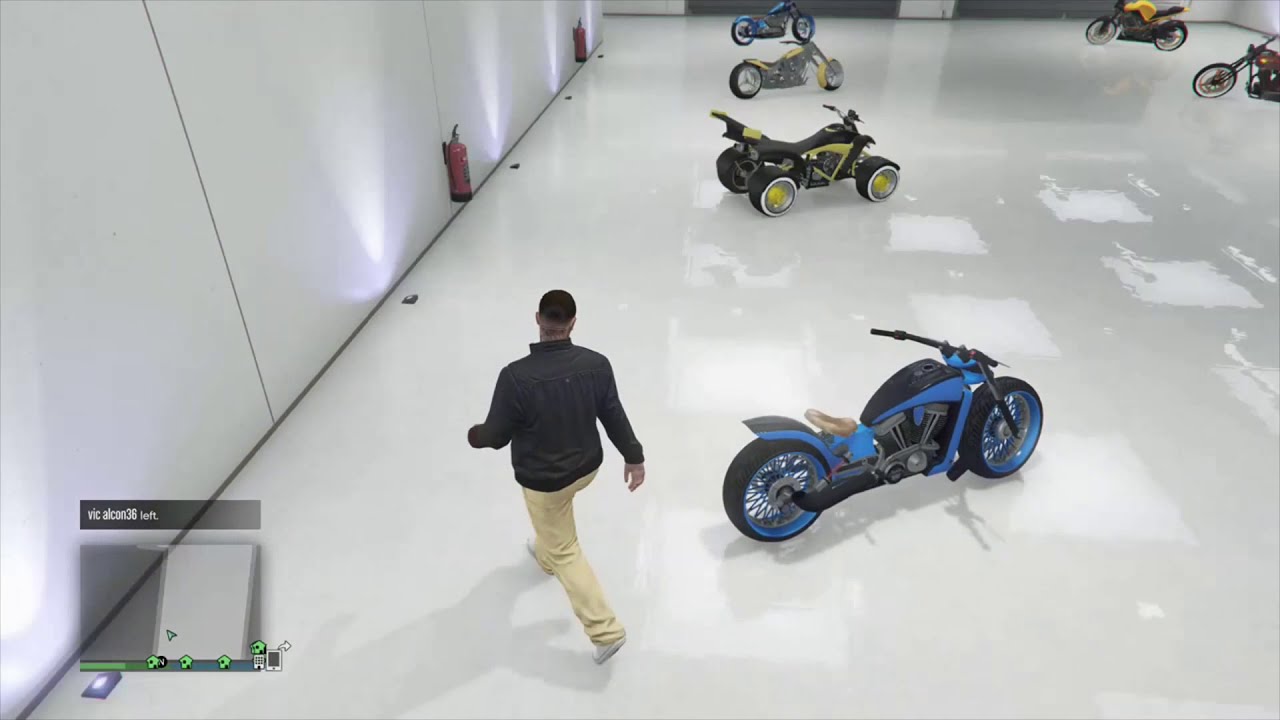 GTA V2020 Garage Tour Part 9Motorcycles & ATVs YouTube