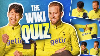 Heung-Min Son takes on Harry Kane in the Wikipedia quiz! INCREDIBLE FOOTBALL KNOWLEDGE 🤯