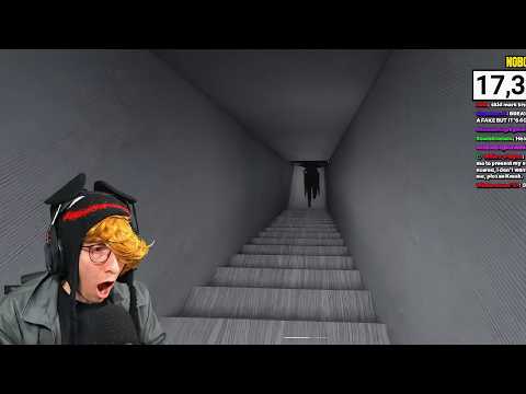 Every Time KreekCraft Gets Scared in Roblox Monochrome..