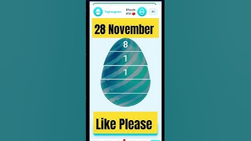 Yaytsogram Daily Cipher || 28 November yaytsogram code