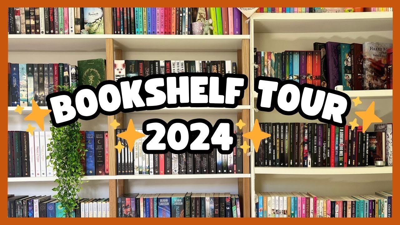 BOOKSHELF TOUR 2024 | Todos os livros das minhas estantes