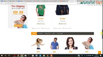 PHP/MySql e-commerce website development  part-16 | Tutorial Rays -  By Umar Rahman