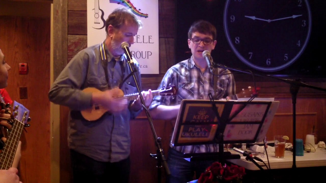 BUG! (Lou Reed) "Satellite of Love" ukulele cover by Chris and Mike