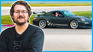 I stole my dad’s car and took it to a race track…