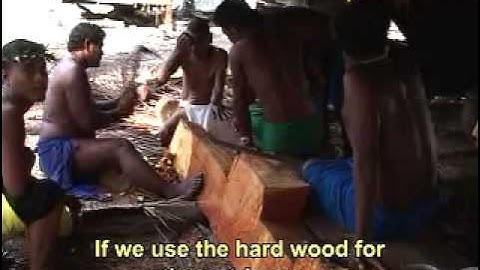 Satawalese senap (master canoe builder) Edward Remoi
