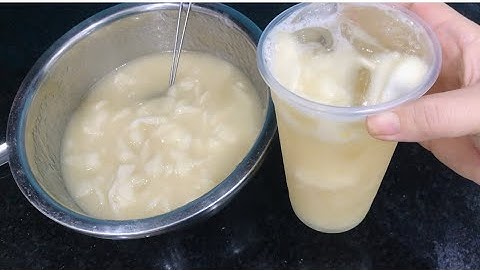 Trà Mãng Cầu Tươi. Công thức kinh doanh.