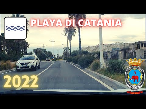 DRIVING TROUGHT PLAYA DI CATANIA - VIALE KENNEDY 2022 | DRIVING IN CATANIA