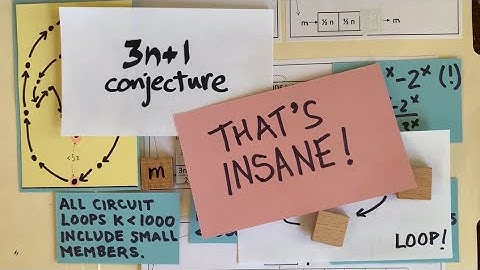3n+1 Ep9: Why a 3n+1 loop would have to be very long! Plus circuits.