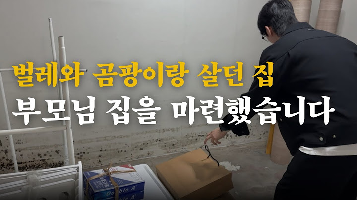 벌레와 곰팡이랑 살던 집,  부모님의 집을 마련했습니다 | 20대에 아파트를 샀습니다 | 반지하에서 신축 아파트까지  (철산자이더헤리티지)