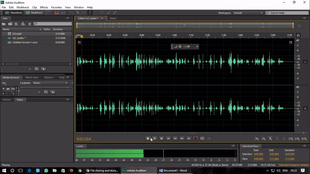 How to enable DLMS format in Adobe Audition - YouTube
