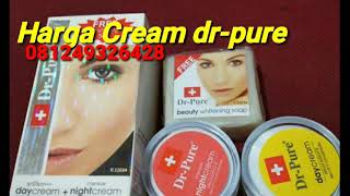 Review Cream Dr-pure asli original// harga Cream Dr-pure pure asli original