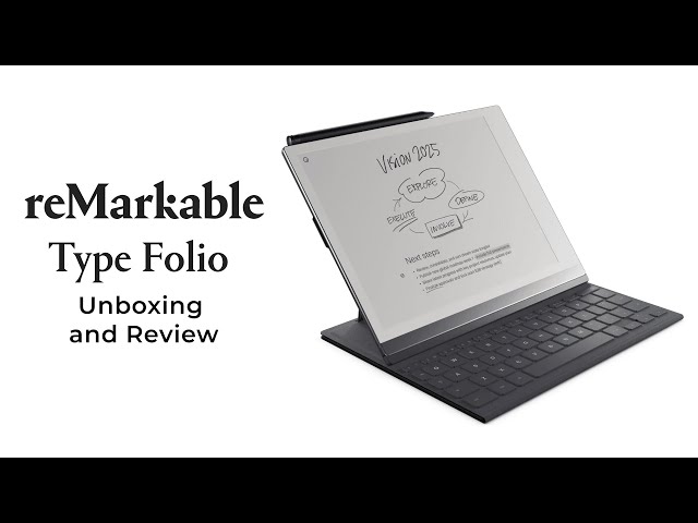 reMarkable Type Folio keyboard review