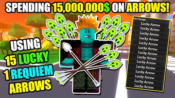 Using 15 Lucky Arrow and Buying 3000 Arrows in Anime Rifts DBZ Adventures Unleashed Anime Rifts