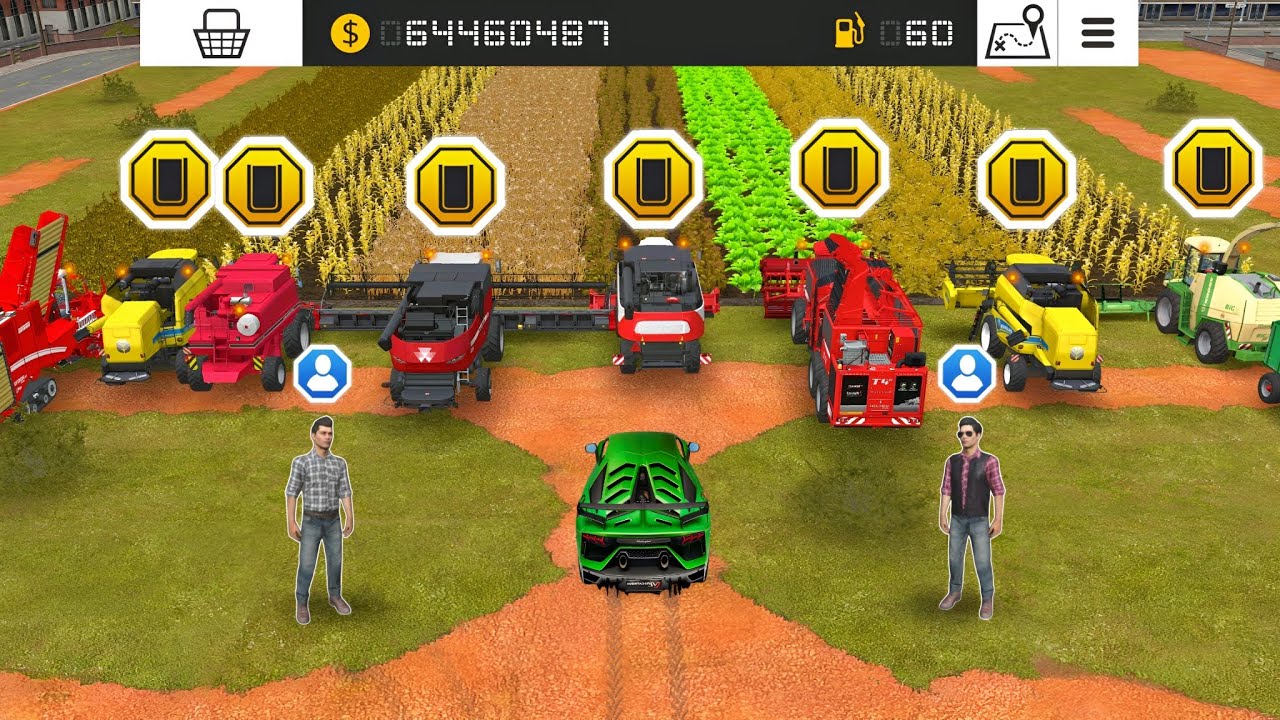 Mix Crops Harvesting With Multiplayer In Fs18 ! Farming Simulator 18 Selling Seeds | Timelapse #fs18