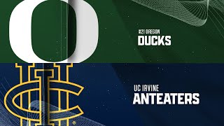 HIGHLIGHTS: UC Irvine Men's Basketball vs. #21 Oregon || 11/11/2022