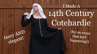 I Joined the 14th Century Mafia! Making a Linen Cotehardie