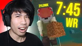 Reacting To Zylenox's Minecraft Speedrun World Record by Xerionix 832 views 1 year ago 14 minutes, 48 seconds