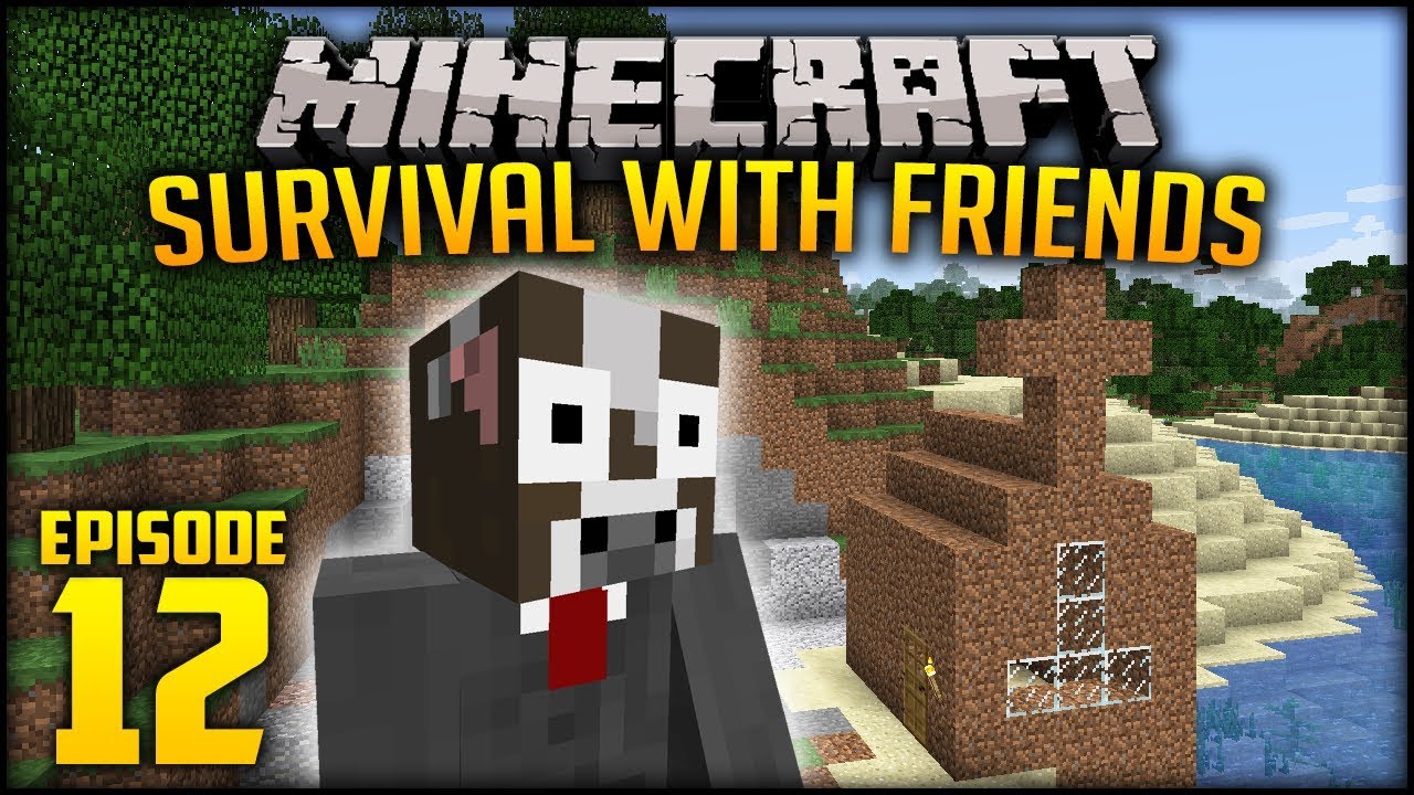 PASTOR MOOMOO | Minecraft: Survival With Friends - Episode 12 (w ...