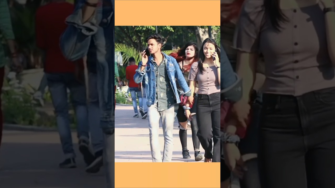 Holding Hands Prank On Girl | Epic Reaction #shorts #funny #comedy #prank