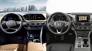Honda Accord VS Hyundai Sonata  - INTERIOR