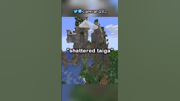 the secret biomes...