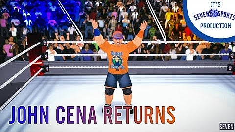 #Wr3d #WWE John cena returns to challenge Roman reigns