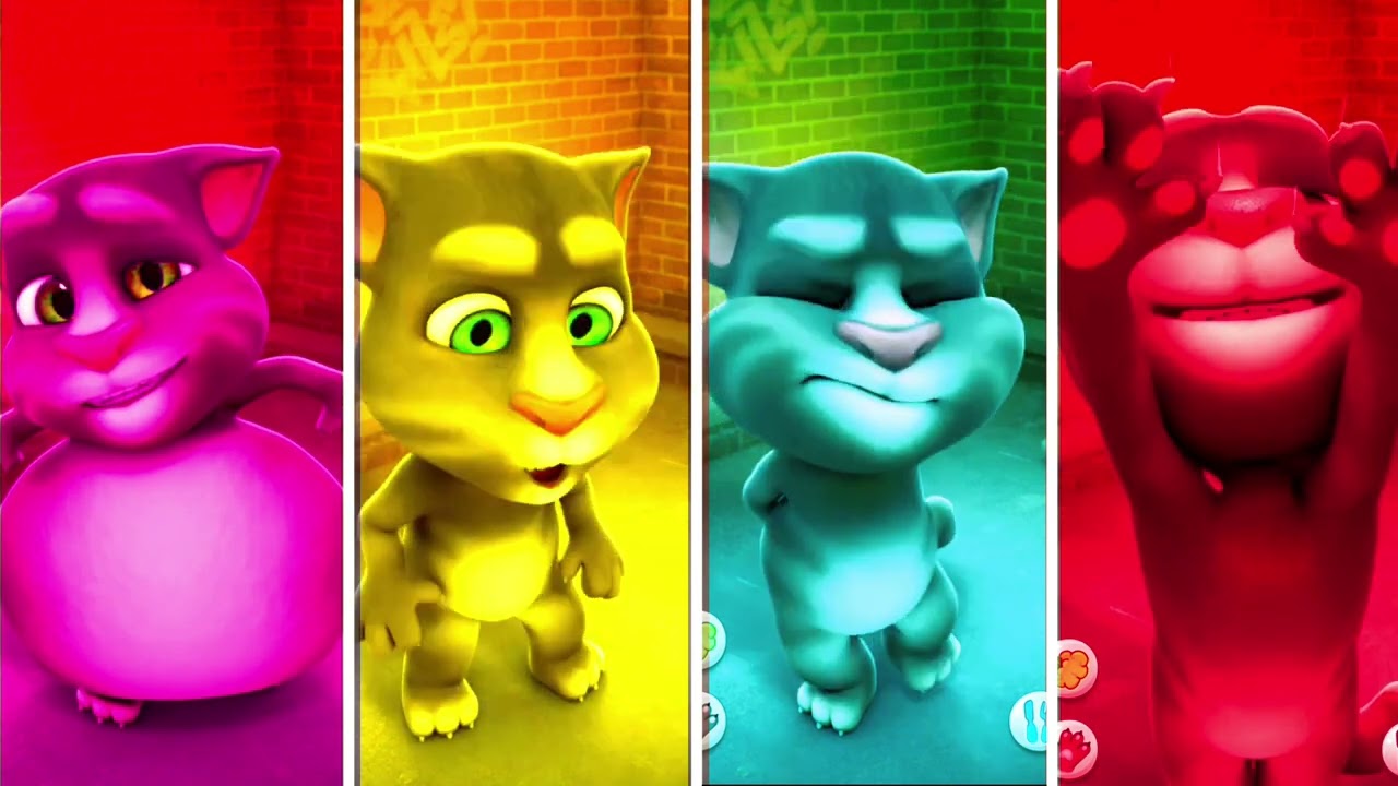 TALKING TOM FUNNY MOVEMENT MOBILE GAMEPLAY TOM HA AH