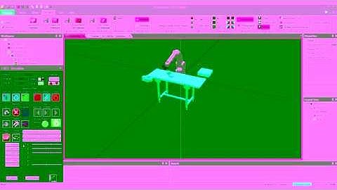 Mitsubishi Robot 3D Simulation Part1