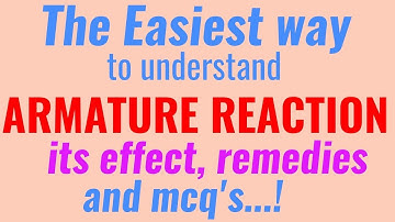 Armature reaction in dc machine(lec 05)/ method to reduce armature reaction/