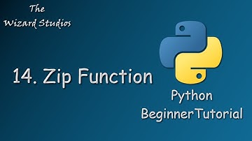 Python Beginner Tutorial - 14. Zip Function (Parallel Iteration)