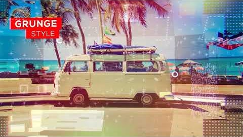Digital Parallax Slideshow | After Effects template
