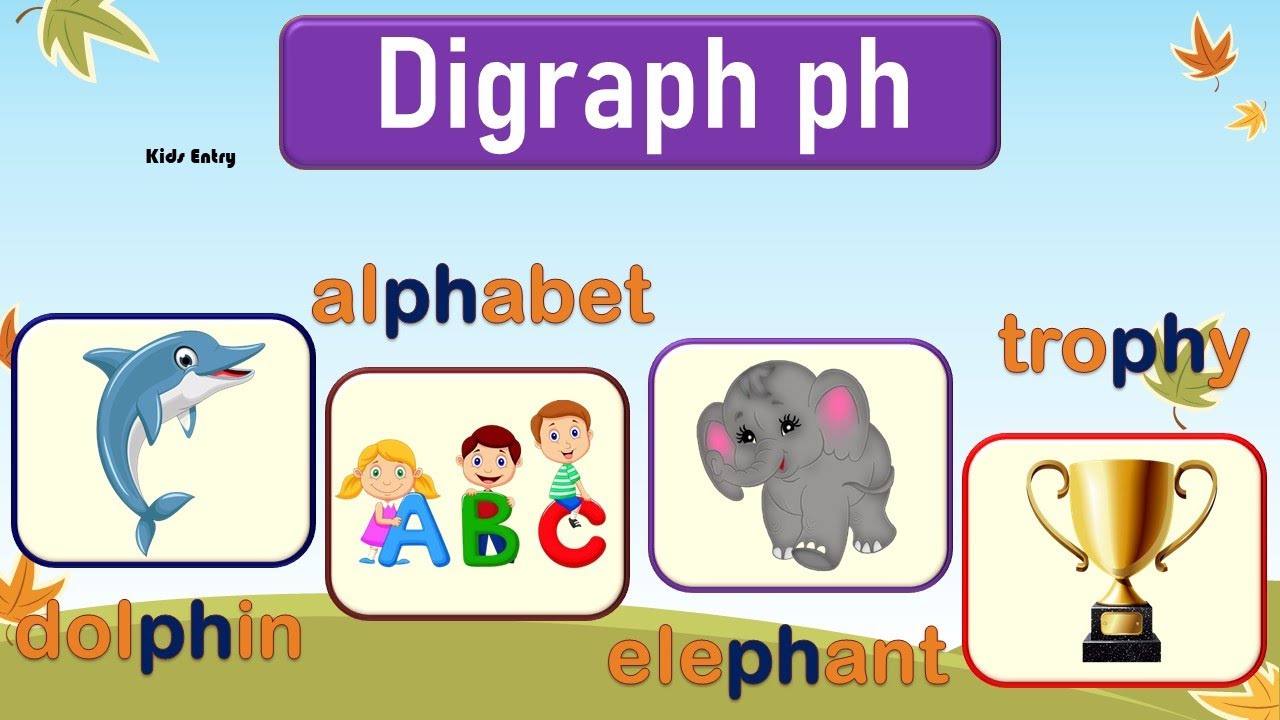 PH Digraph Sound Learn to read PH Sound ph words Phonic phLearn