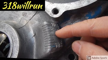 Using a timing light on a carburated Mopar Small Block