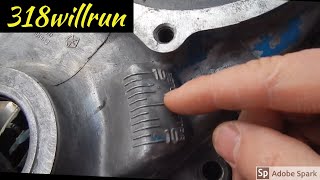 Using a timing light on a carburated Mopar Small Block