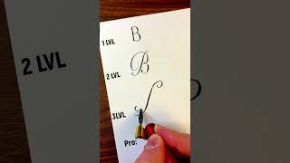 Letter B 4 Styles #calligraphy #handwriting #lettering