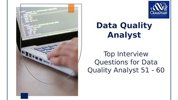 Top 10 Data Quality Analyst Interview Questions and Answers For 2025 | Part 86