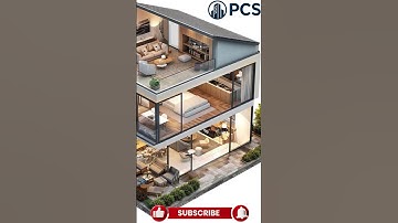 Stylish Elevation | Front View Visualization Visualization in Revit + AutoCAD #shorts