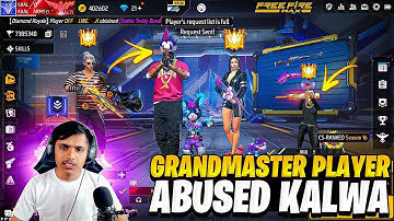 TOP 1 GLOBAL PLAYER VS 3 RED CREMINAL || GRANDMASTER PLAYER CALL ME NOOB || BADGE 99 VS HACKER