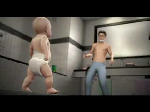 Wilkinson Sword Ninja Baby Commercial