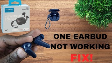 Soundcore R50i: One Earbud Not Working? FIX!