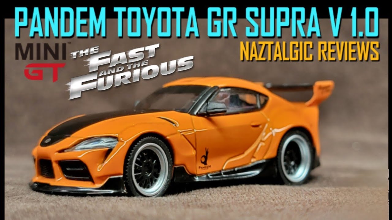 PANDEM Toyota GR Supra V 1.0 | MINI GT Fast & Furious kindof USA