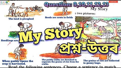 “My Story” Class 5/Question Answer/Question 9,10,11,12,13/Class 5 English textbook of Assam/